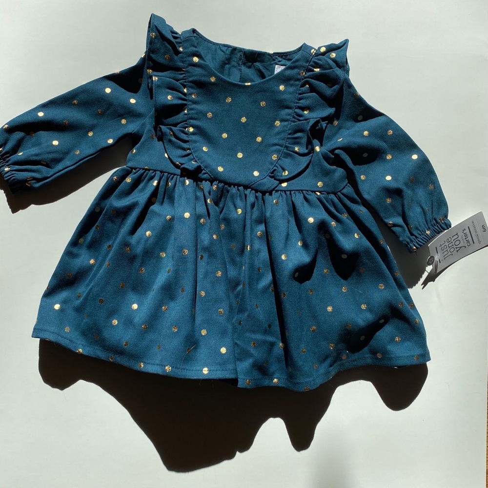 Carters Infant Dress with ruffle bottoms